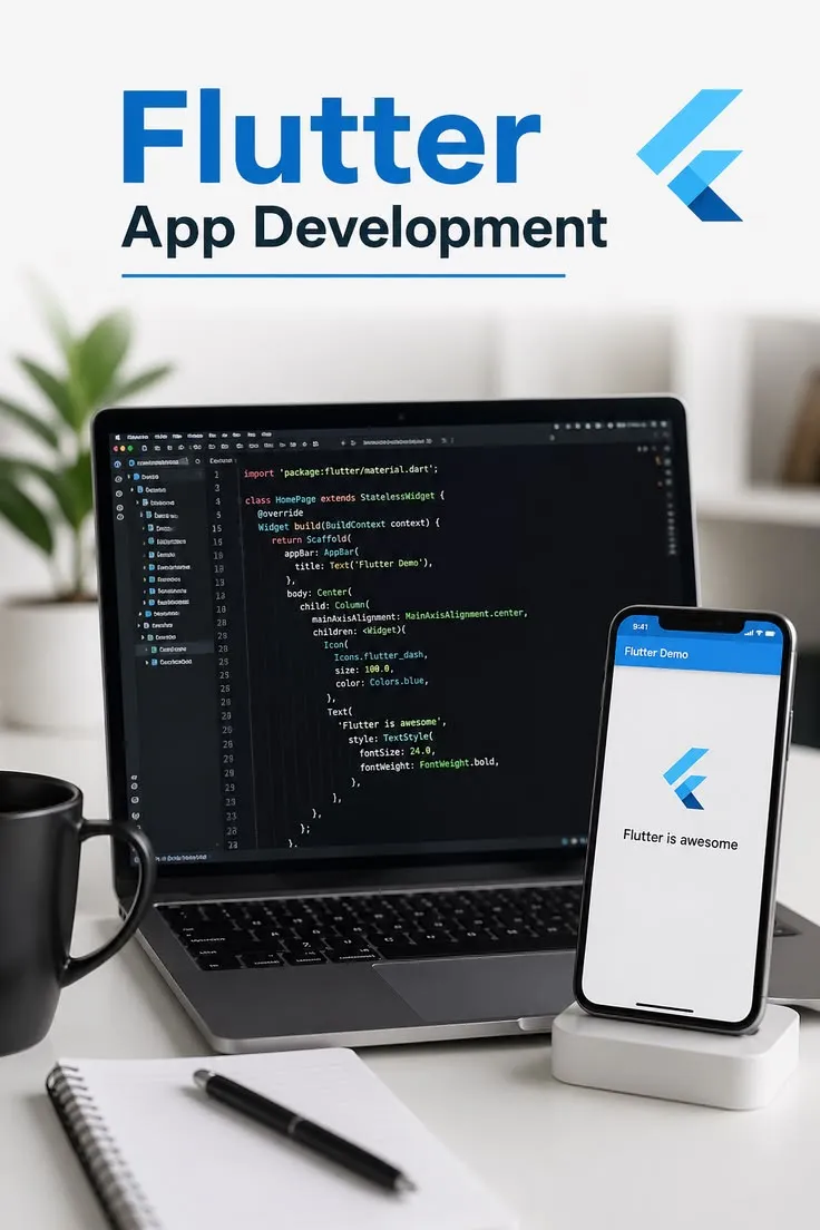 Flutter app development process