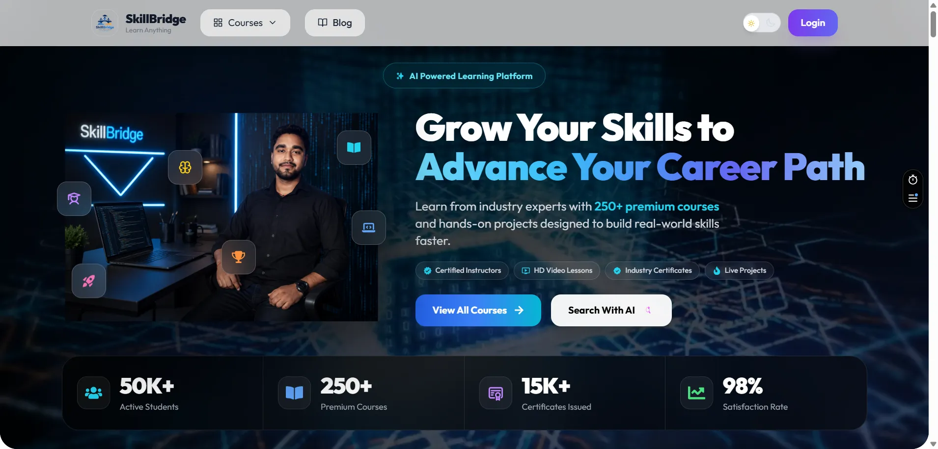 SkillBridge Learning Platform
